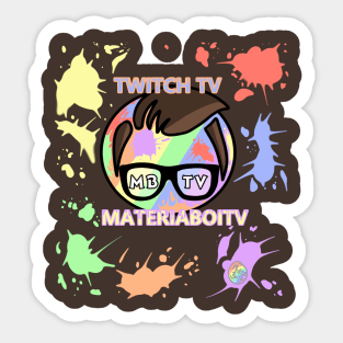 Materiaboitv Merch Twitch TV Sticker